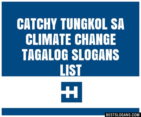 [Answered] Tagalog slogan para sa climate change .